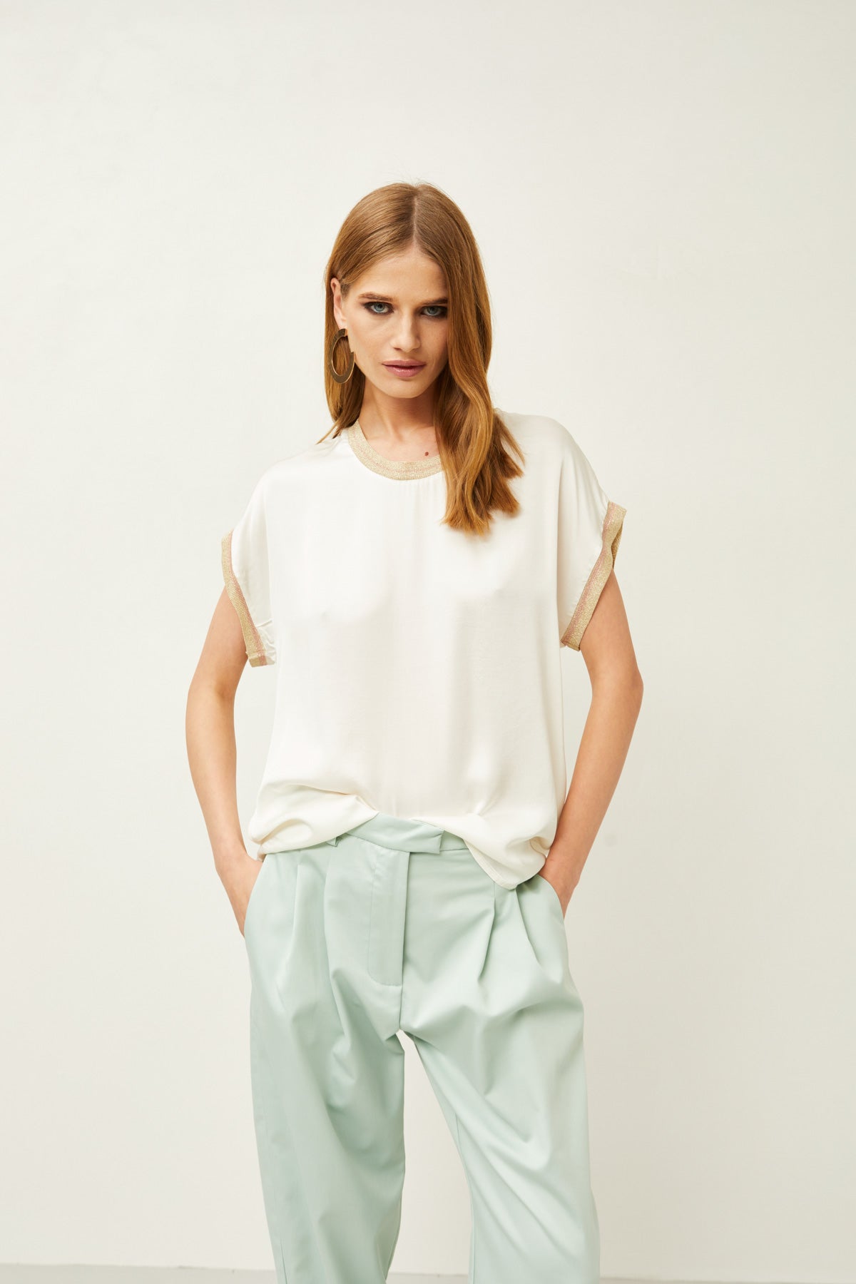 SOUVENIR  Blusa M35O0082BURRO