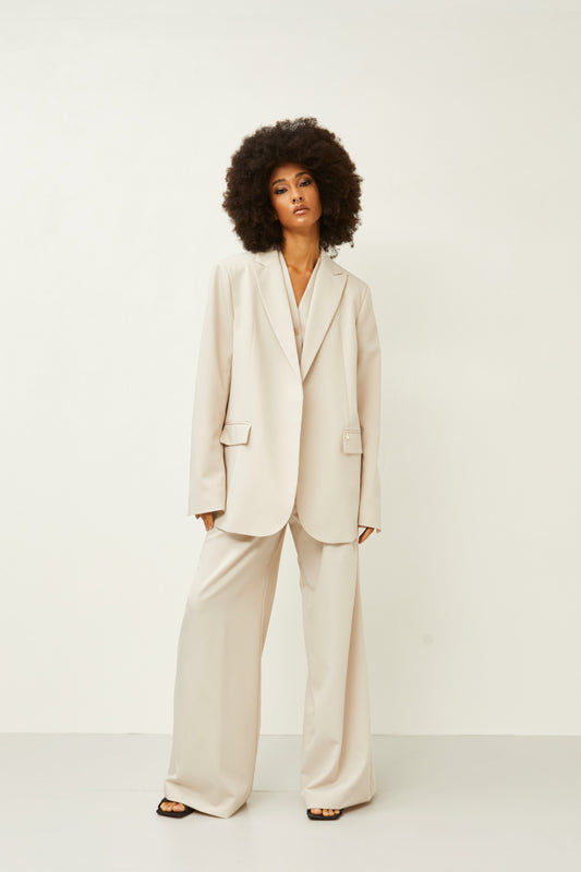 SOUVENIR  Pantalone A35A0132SABBIA