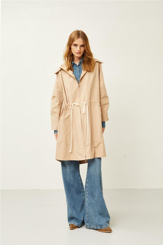 SOUVENIR  Parka A35A0134SABBIA