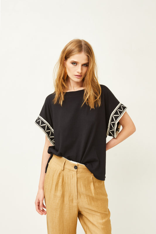 SOUVENIR  T-shirt D35E0216NERO